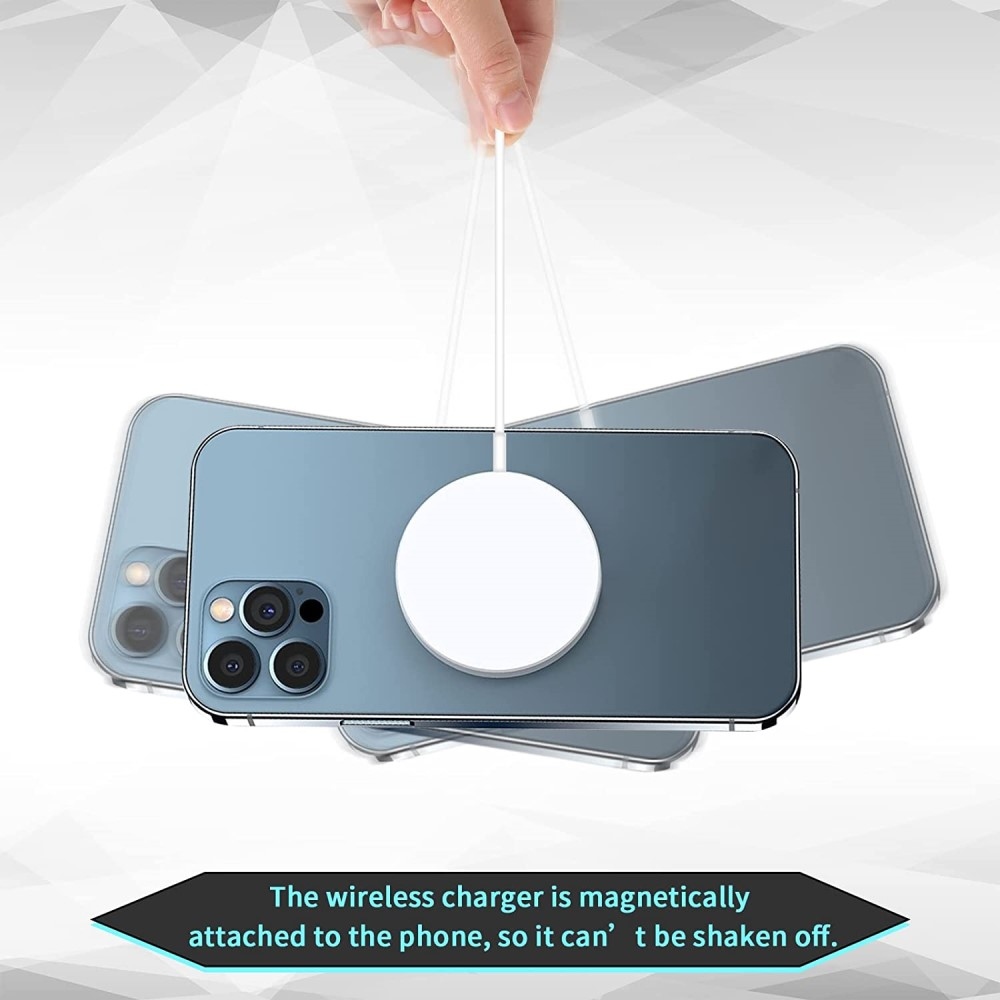 Gyűrűs öntapadós mágneses gyűrű MagSafe-hoz - fehér