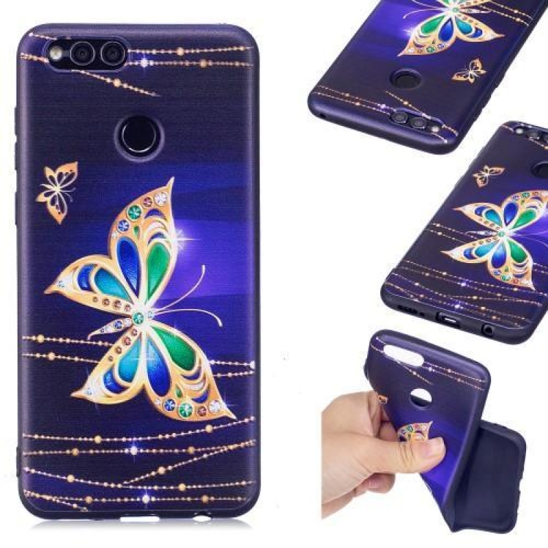 Bossi gél tok a Honor 7X-hez - magic butterfly