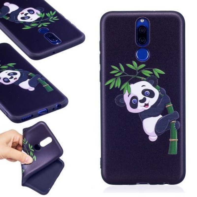 Bossi zselés tok Huawei Mate 10 Lite készülékhez - panda bambuszon