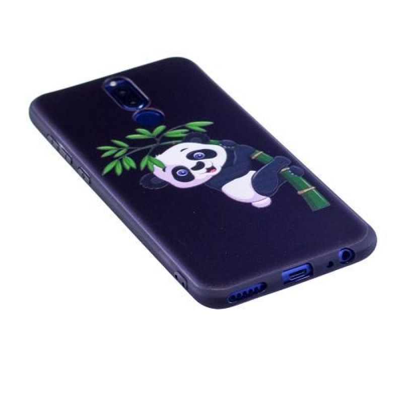 Bossi zselés tok Huawei Mate 10 Lite készülékhez - panda bambuszon