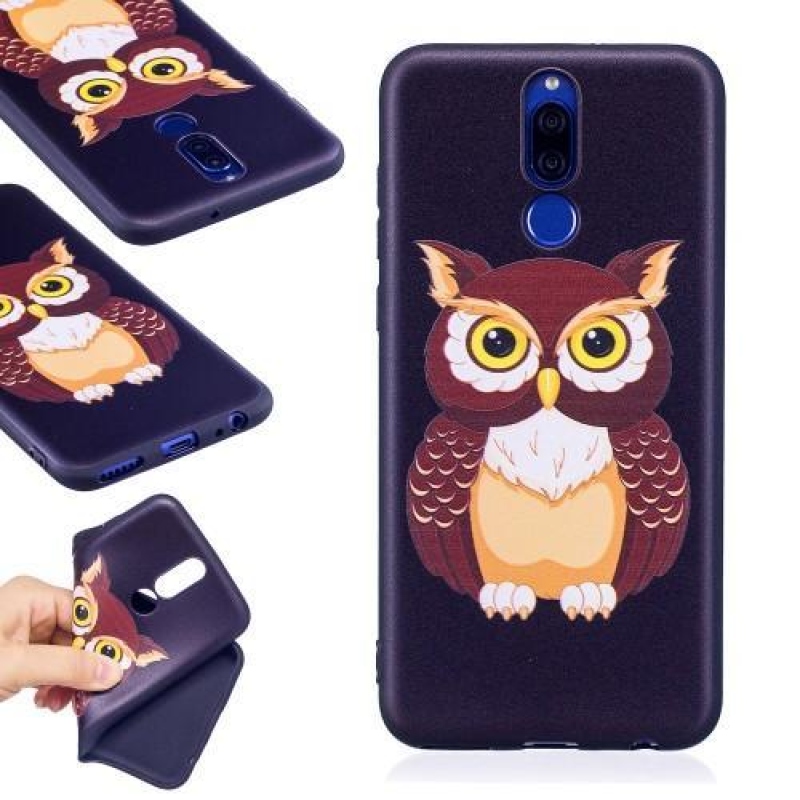 Bossi zselés tok Huawei Mate 10 Lite-hoz - bagoly