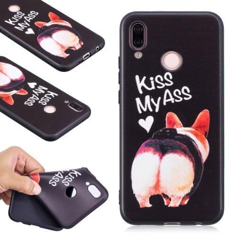 Bossi zselés tok Huawei P20 Lite-hoz - malacka