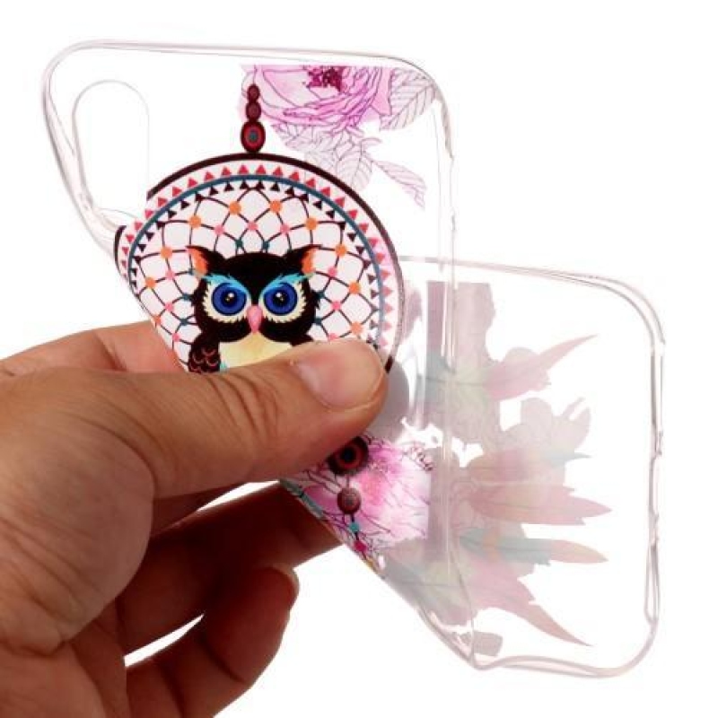 Bossi zselés tok iPhone X készülékhez - csapda bagollyal