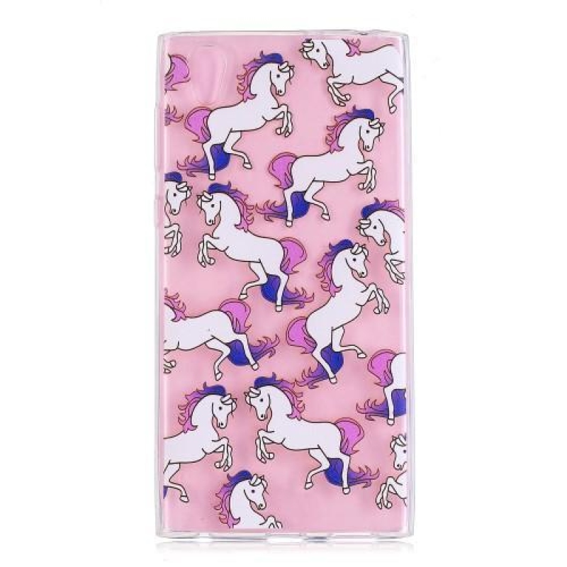 Bossi zselés tok Sony Xperia L1 - egyszarvúakhoz