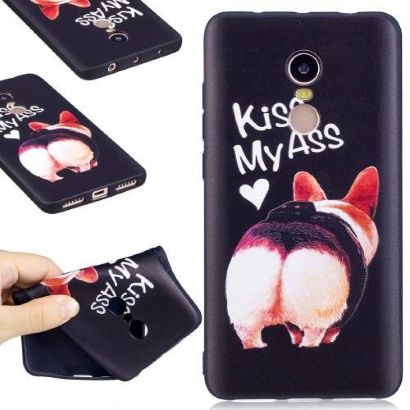 Bossi zselés tok Xiaomi Redmi Note 4 - malacka számára