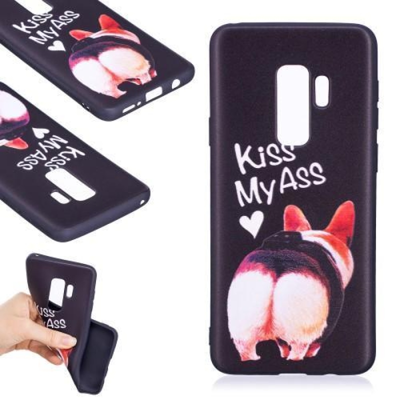 Bossi zselés tok motívummal Samsung Galaxy S9+ - malacka