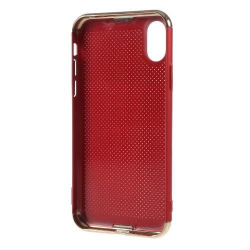 Botto műanyag tok iPhone X készülékhez - piros