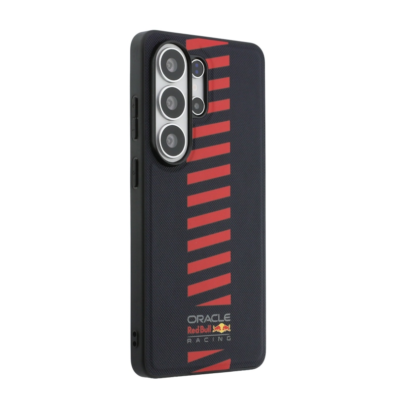 Red Bull PU bőr hálós Powerbar mágneses hátsó borító Samsung Galaxy S26 Ultra Navy számára