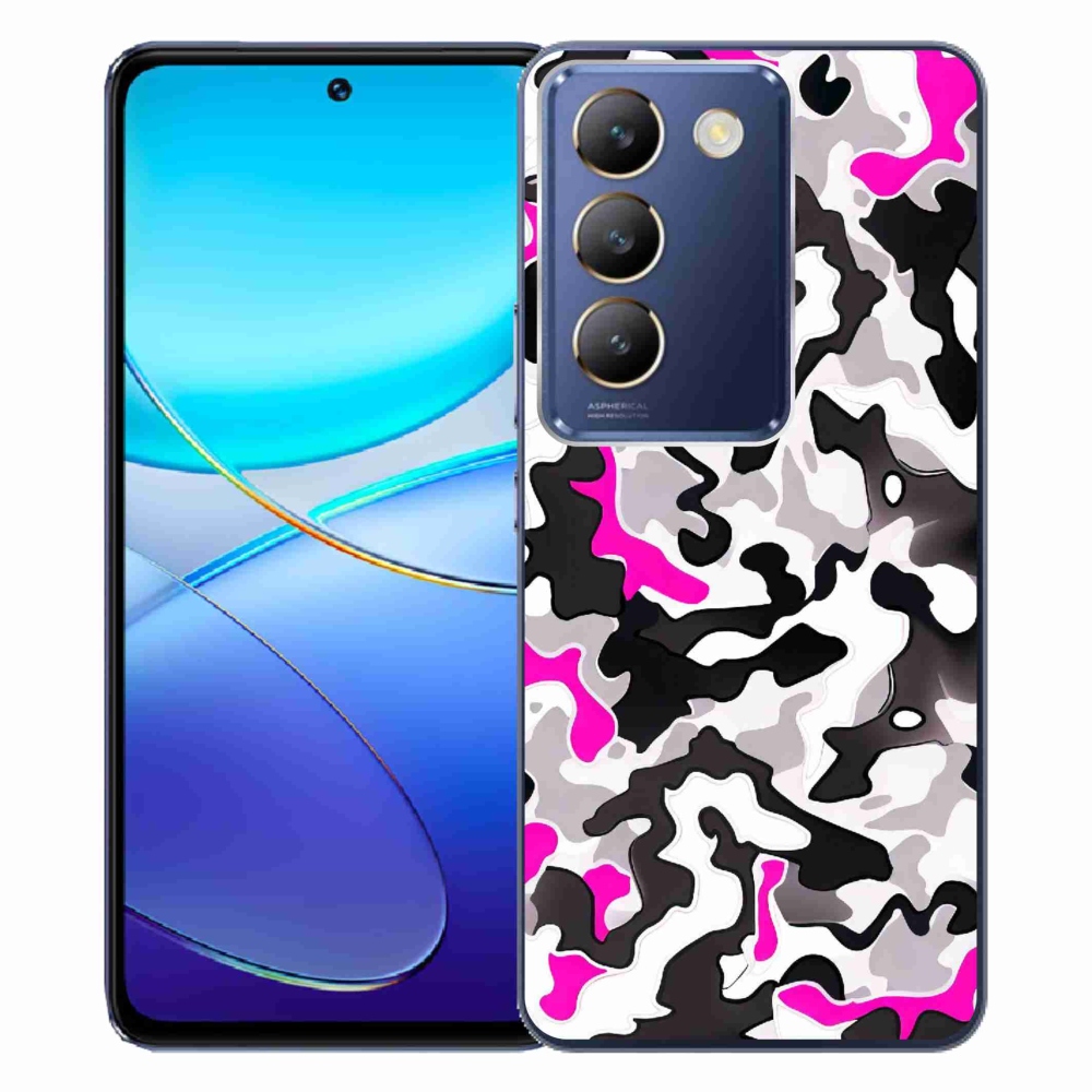 Gél borítás mmCase a Vivo V40 SE 4G/5G készülékhez - terepszínű minta 5