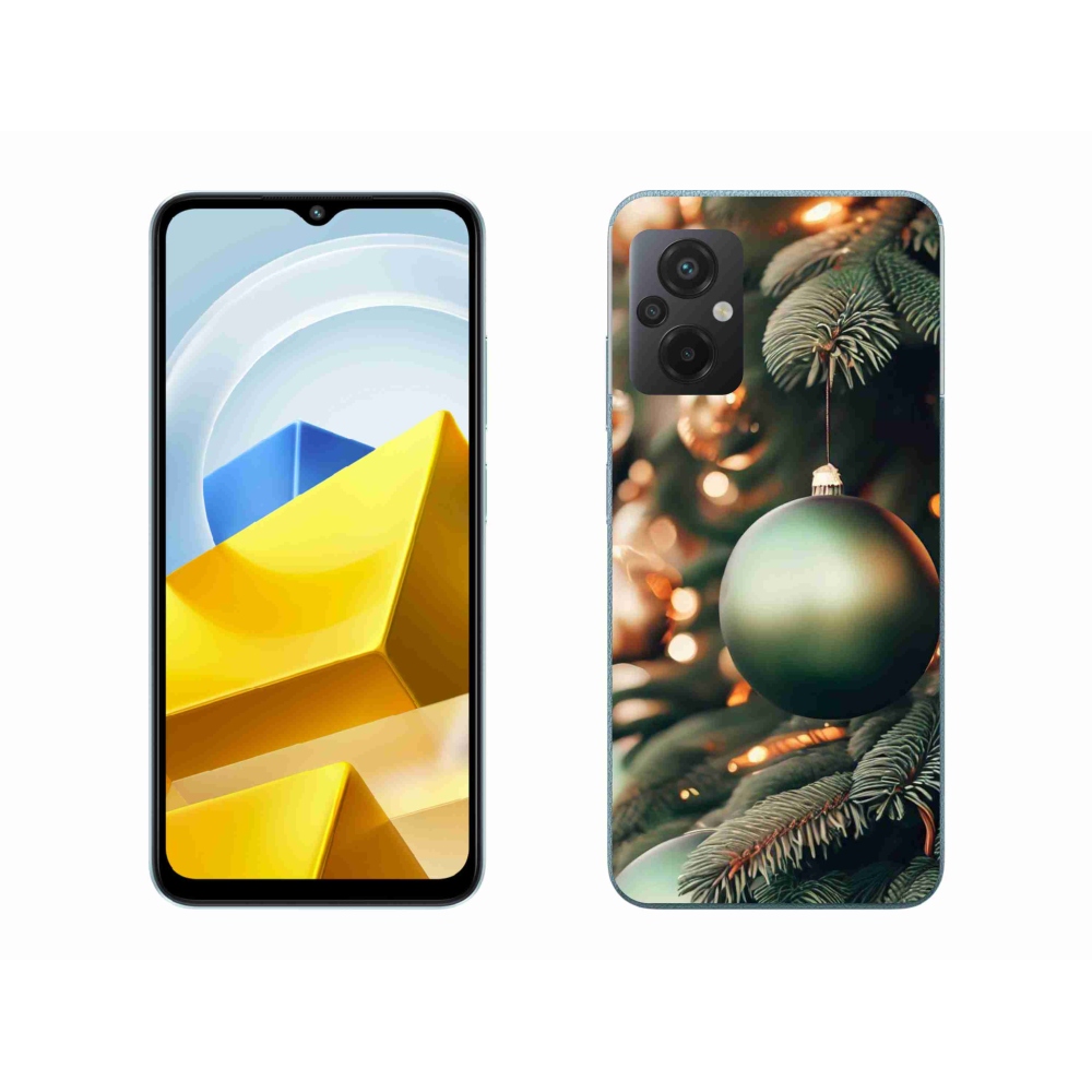 Gél borítás mmCase a Xiaomi Poco M5 4G-hez - karácsonyi dekorációk 1