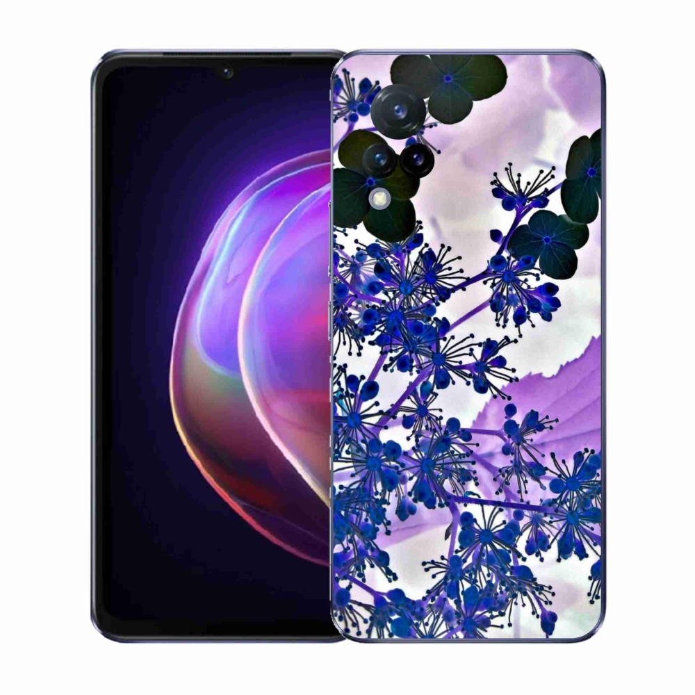 Gél borítás mmCase a Vivo V21 4G/5G készülékhez - hortenzia virág