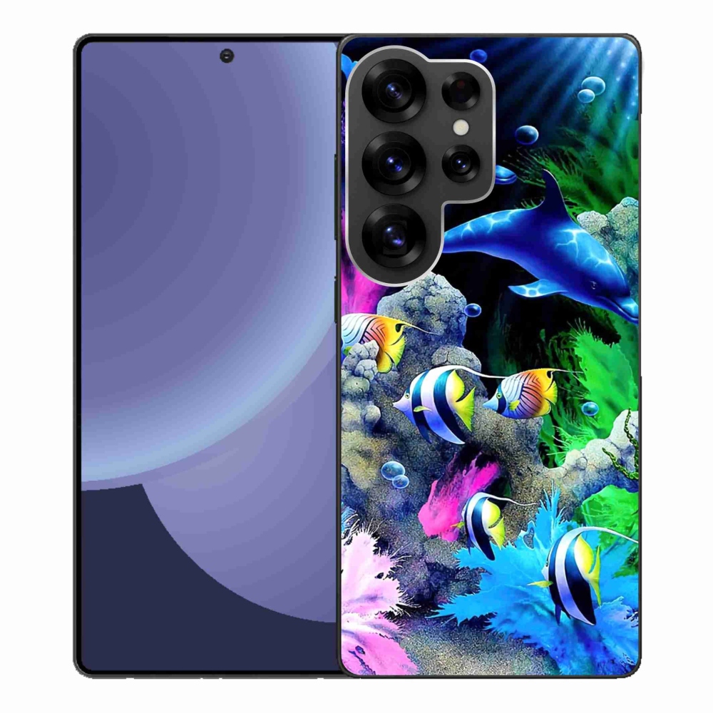Gél borítás mmCase Samsung Galaxy S25 Ultra - Sea World - Tengeri világ