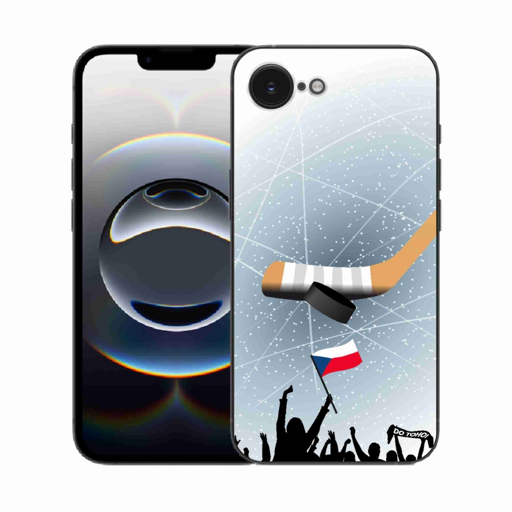 Gél borítás mmCase iPhone 16e készülékhez - hokiszurkolóknak