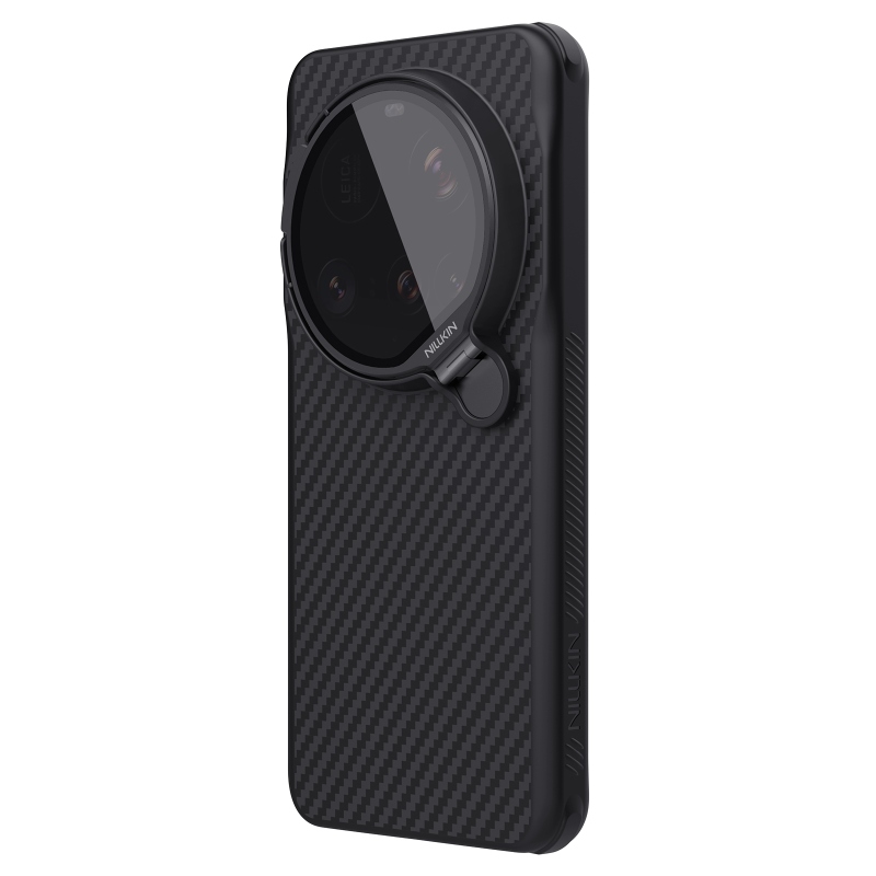 Nillkin CarboProp Aramid mágneses hátlap Xiaomi 15 Ultra fekete/átlátszó számára