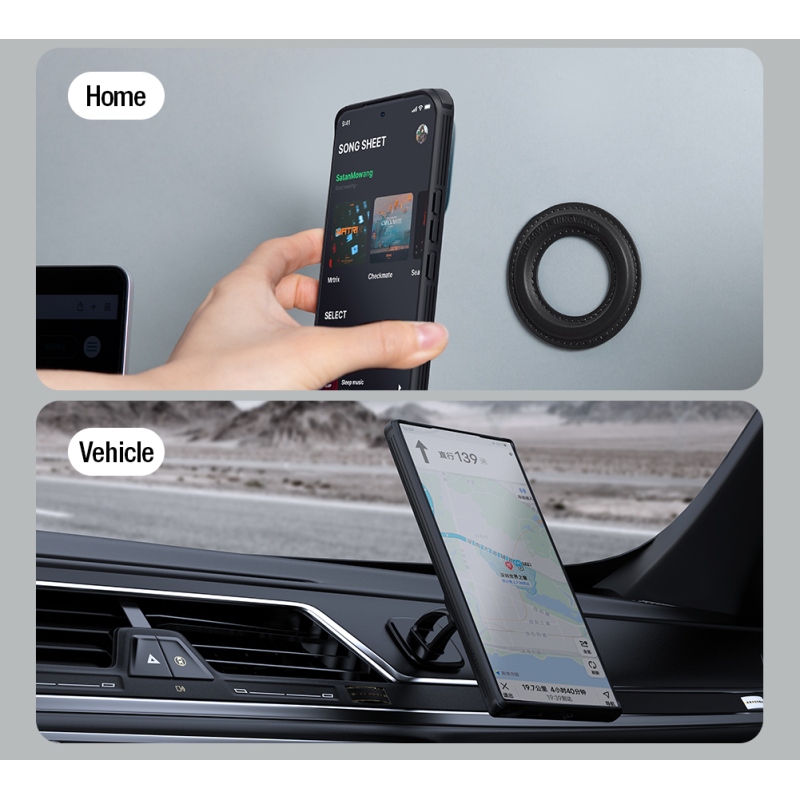 Nillkin CamShield Prop mágneses hátlap a Honor Magic 6 Pro fekete színű készülékhez