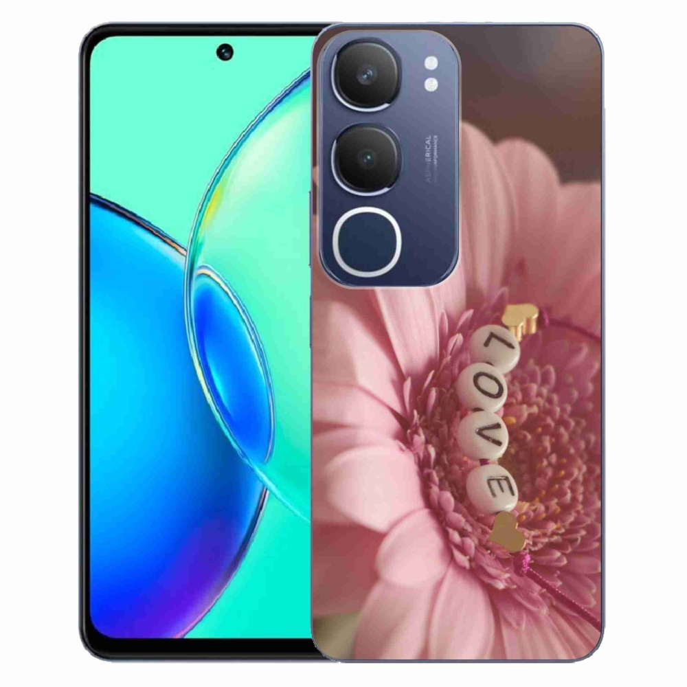 Gél borító mmCase a Vivo Y19s számára - függő szerelem