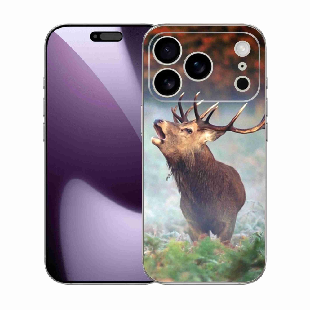 Zselés borítás mmCase iPhone 17 Pro készülékhez - szarvas 2