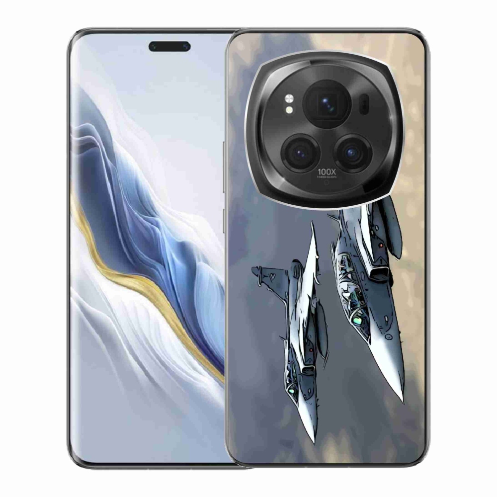 Gél borítás mmCase a Honor Magic 6 Pro 5G számára - vadászgépek