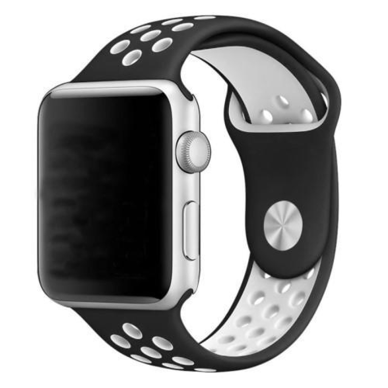 Breat szilikon szíj az Apple Watch 42mm-es órájához - fehér