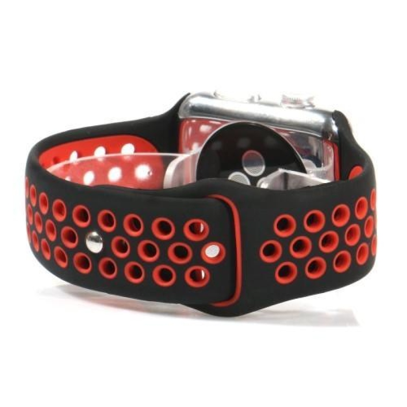 Breat szilikon szíj az Apple Watch 38mm-es órájához - piros