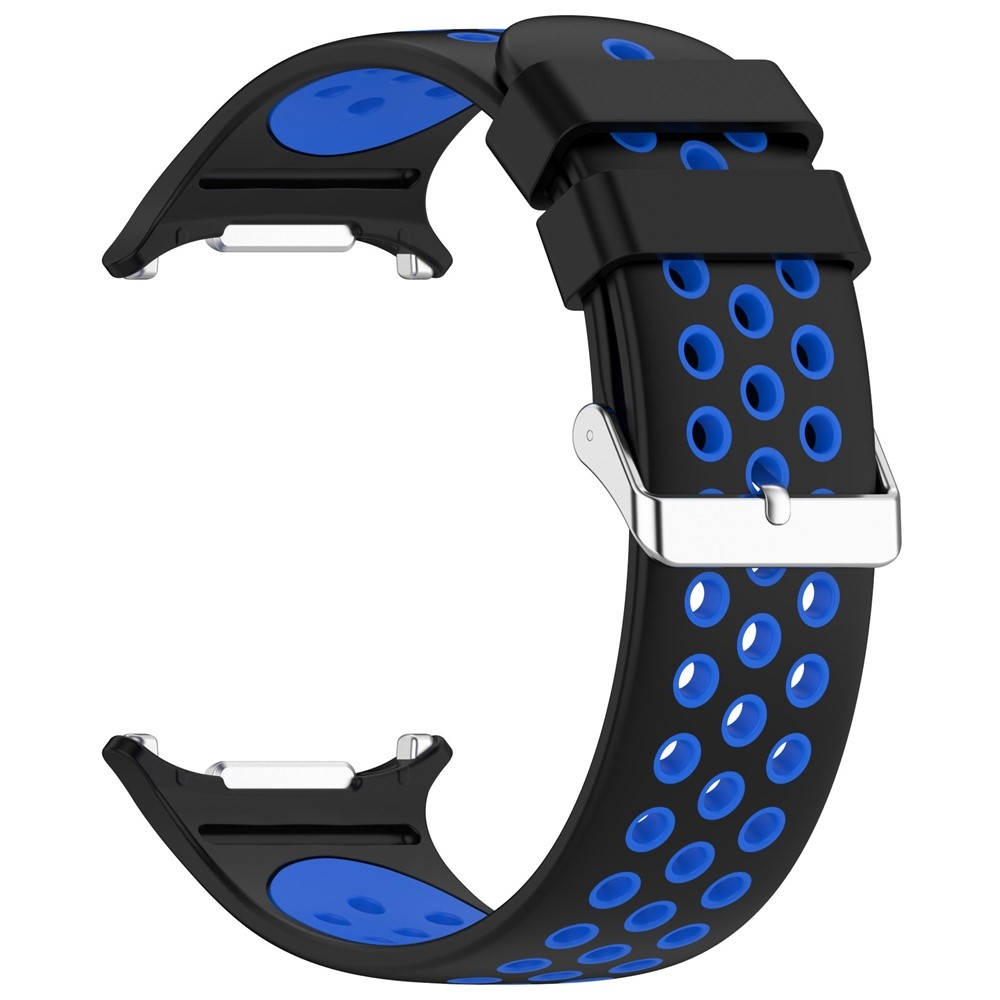 Breath szilikon karkötő a Samsung Galaxy Watch Ultra (2025) 47 mm-es modellhez – fekete/kék