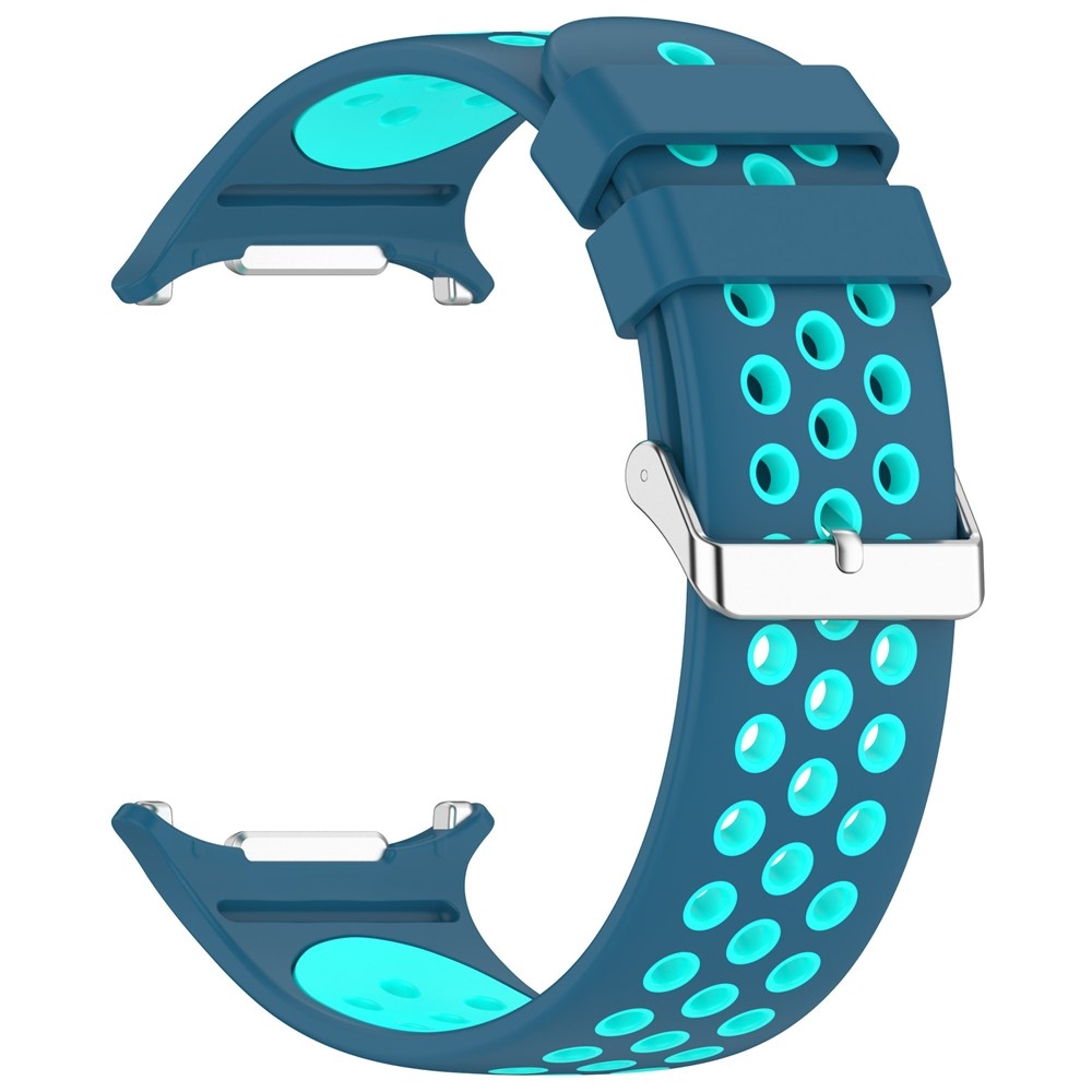 Breath szilikon karkötő a Samsung Galaxy Watch Ultra (2025) 47 mm-es modellhez – kék/világoskék