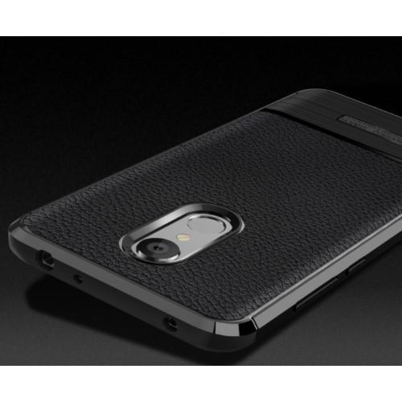 Ecsettel tartós zselés tok Xiaomi Redmi 5 - barna