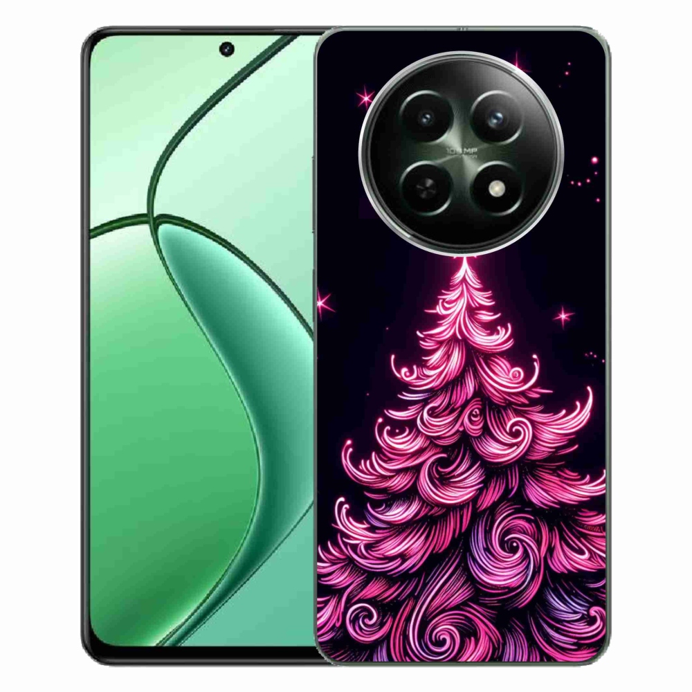 Gél borítás mmCase a Realme 12 5G/12x 5G - neon karácsonyfa 2