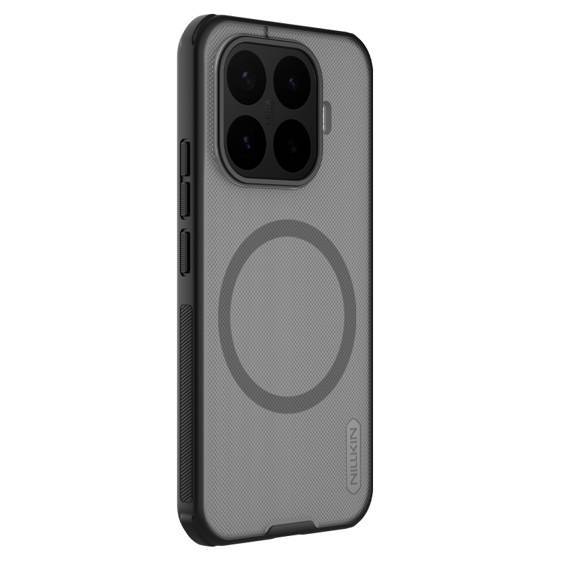 Nillkin Super Frosted PRO mágneses hátlap a Xiaomi 17T-hez, átlátszó fekete