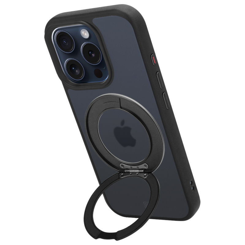 Tactical MagForce Hyperstand tok az Apple iPhone 15 Pro-hoz, Asphalt színben