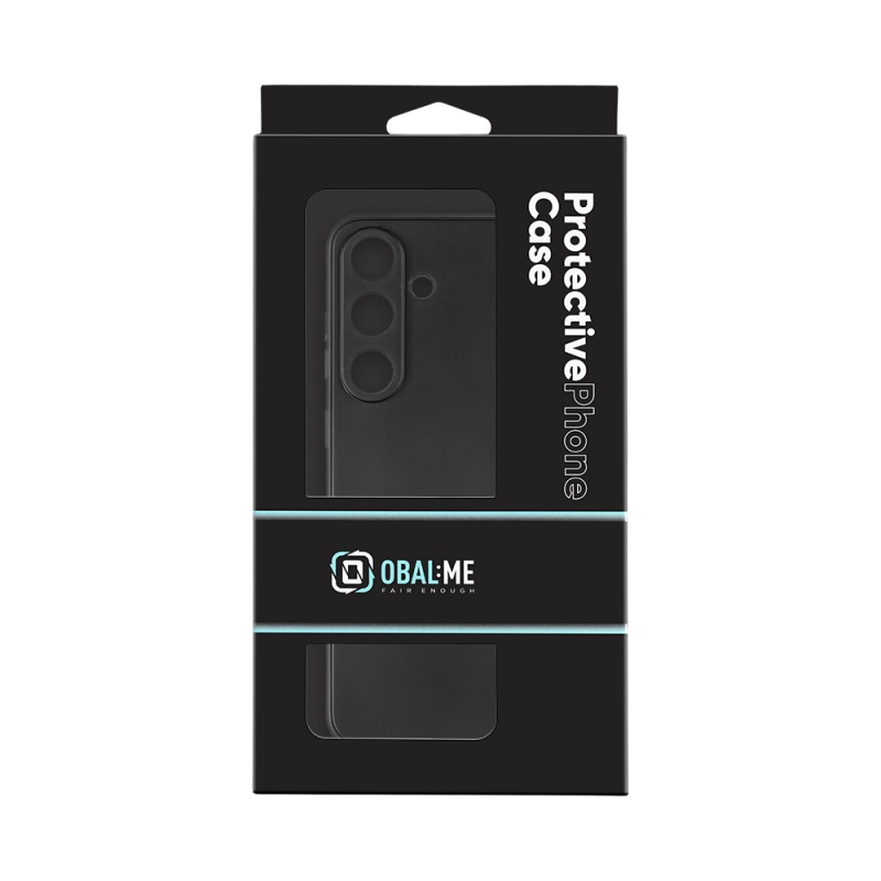 Borító:ME matt TPU borító Samsung Galaxy S25+ fekete színűhöz