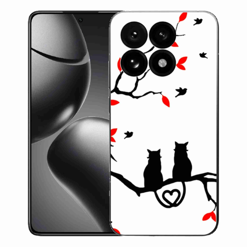Gél borító mmCase a Xiaomi 15T-hez - macska szeretet
