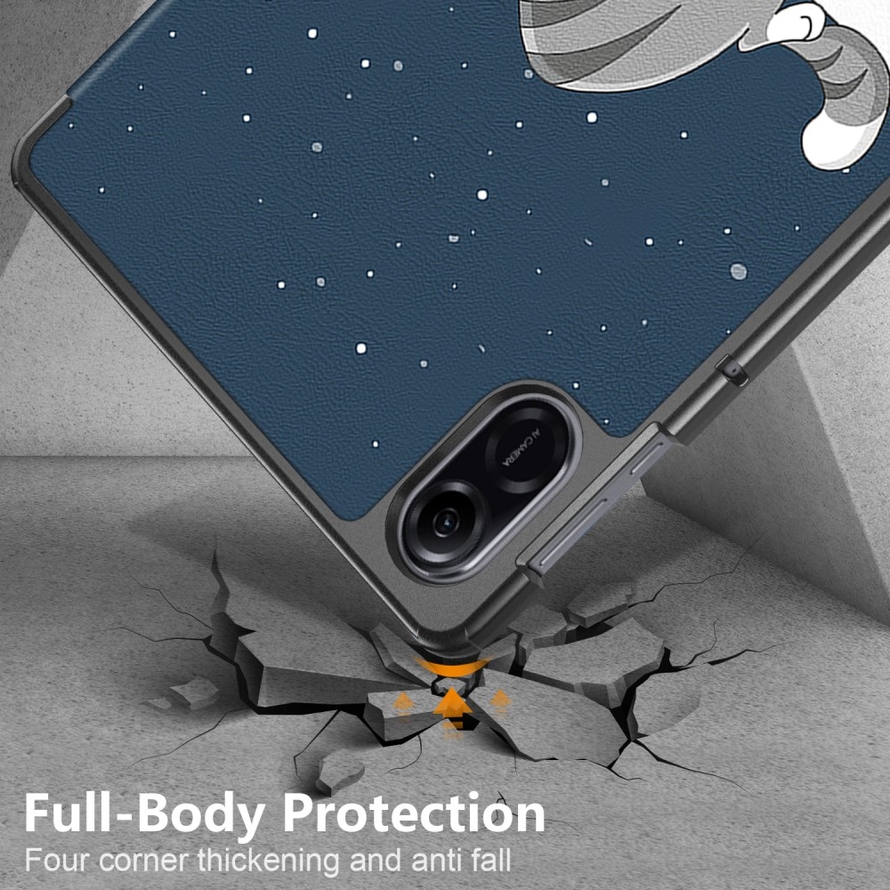 Nyomtatás intelligens záró tok a Honor Pad X9 készülékhez - macska