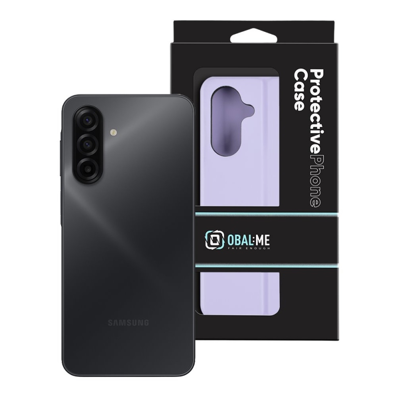 Csomag:ME SmoothTouch tok Samsung Galaxy A17 4G/5G pasztell lila tokhoz