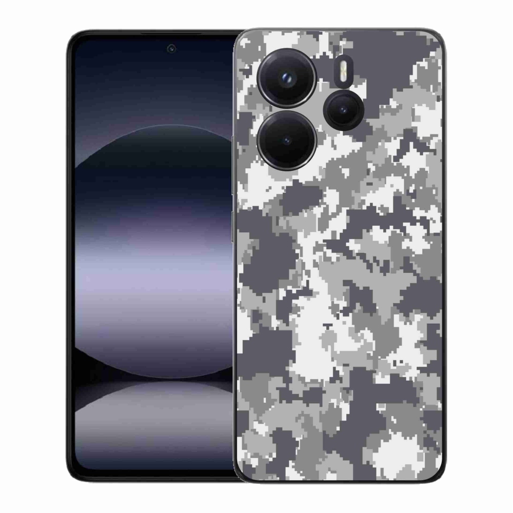 Gél borítás mmCase a Xiaomi Redmi Note 14-hez - terepszínű minta 2