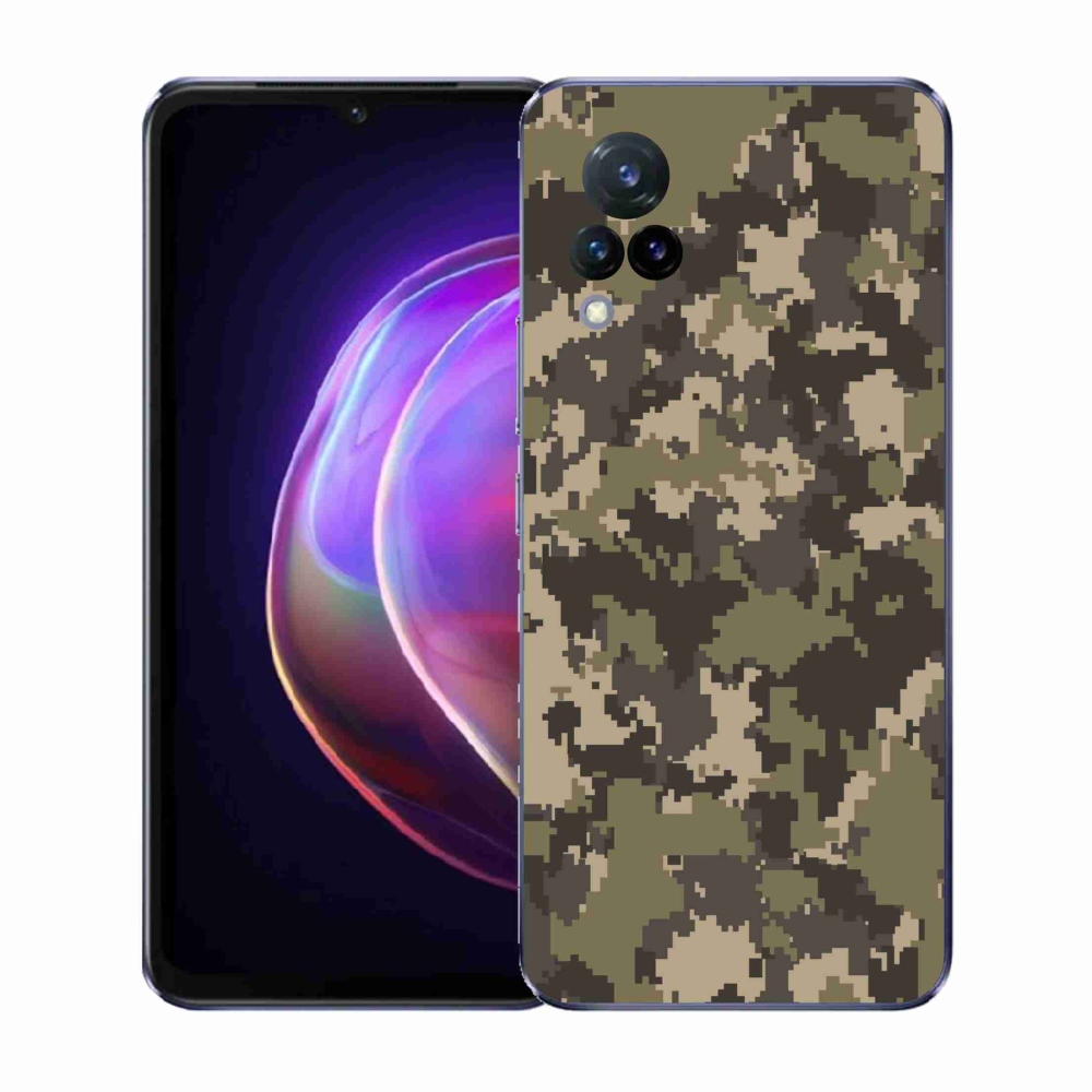 Gél védőburkolat mmCase a Vivo V21 4G/5G készülékhez - álcázó minta 12