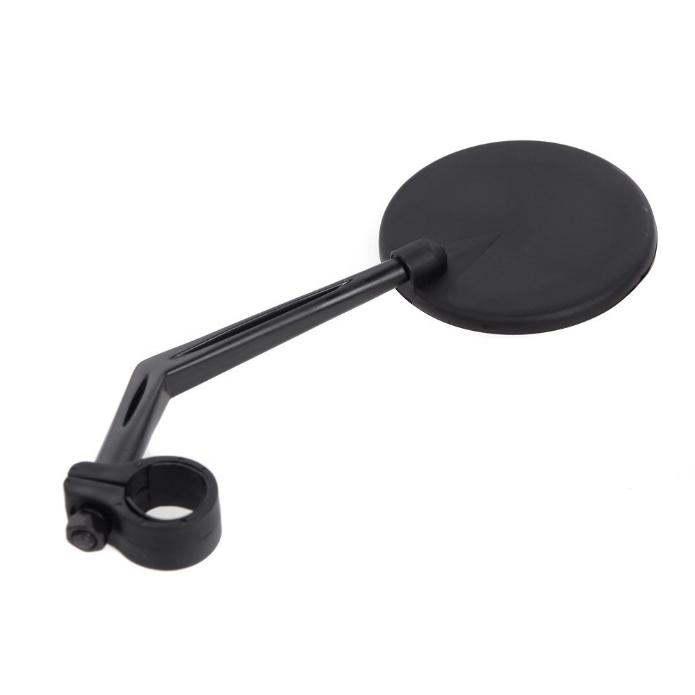 Univerzális domború, nagylátószögű tükör kerékpárokhoz és robogókhoz - fekete
