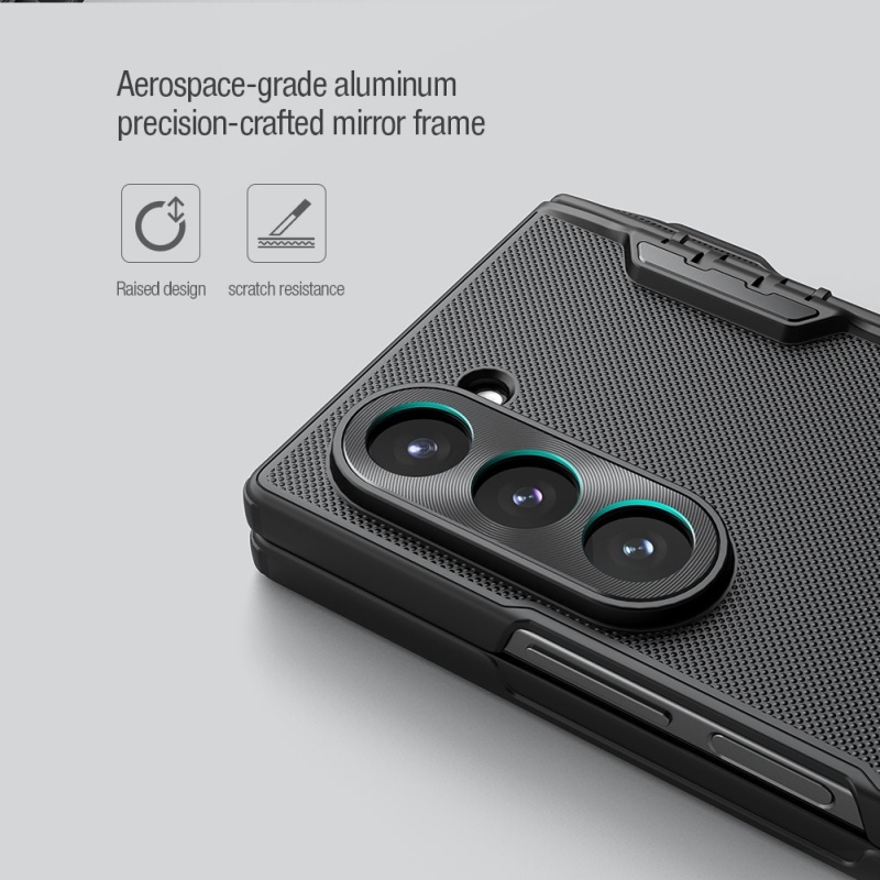 Nillkin Super Frosted FOLD Slot Back Cover for Samsung Galaxy Z Fold 6 fekete