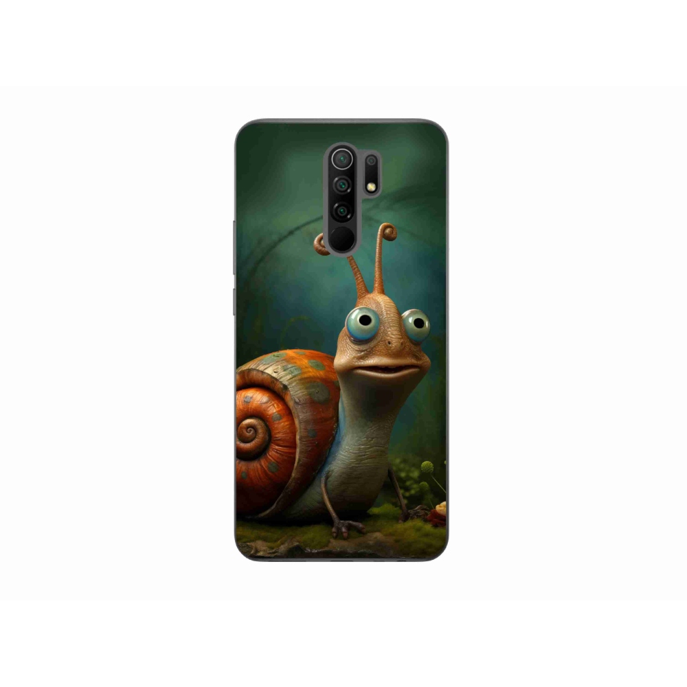 Gél borítás mmCase a Xiaomi Redmi 9-hez - csiga