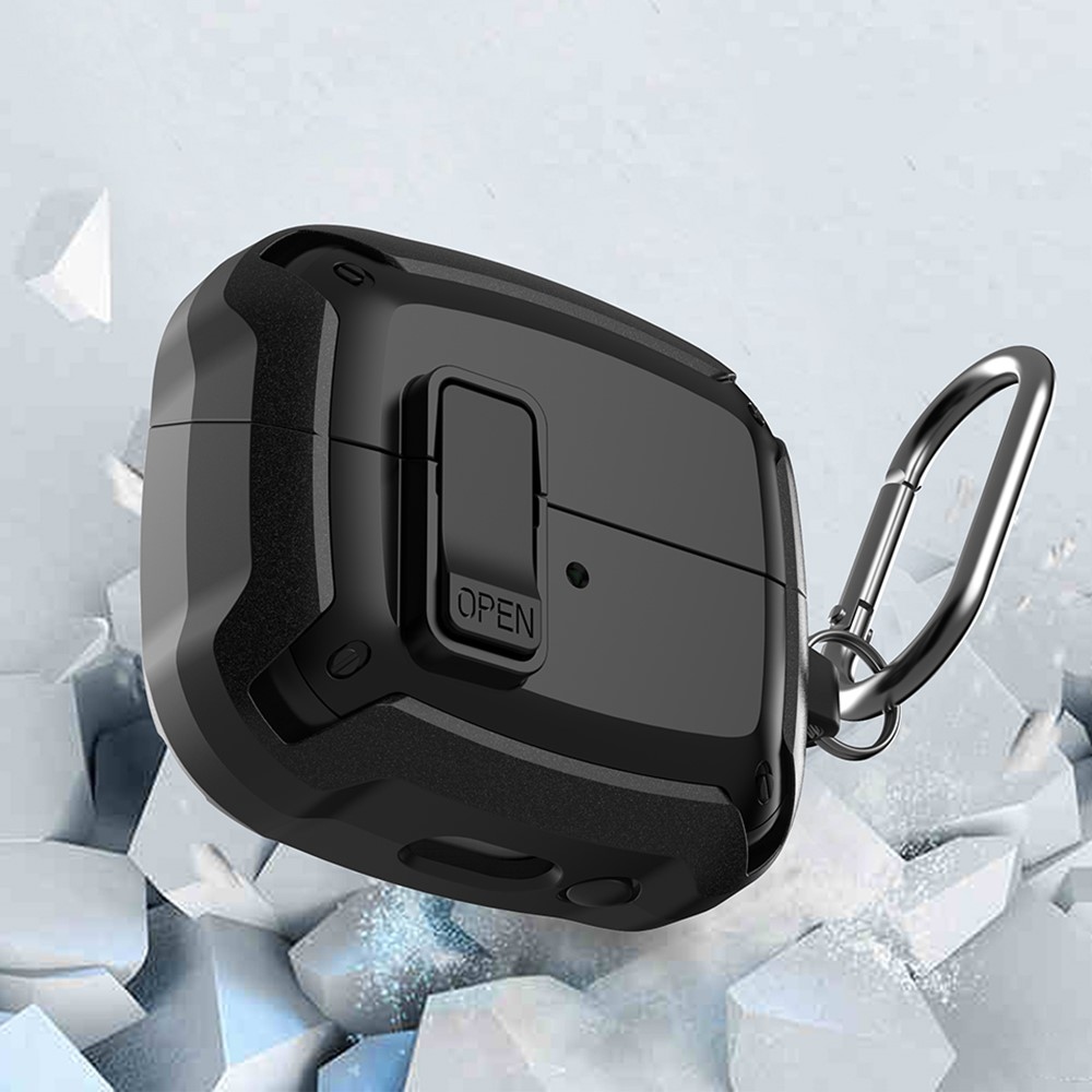Buckles strapabíró tok a Samsung Galaxy Buds3 Pro/Buds3 készülékekhez – fekete