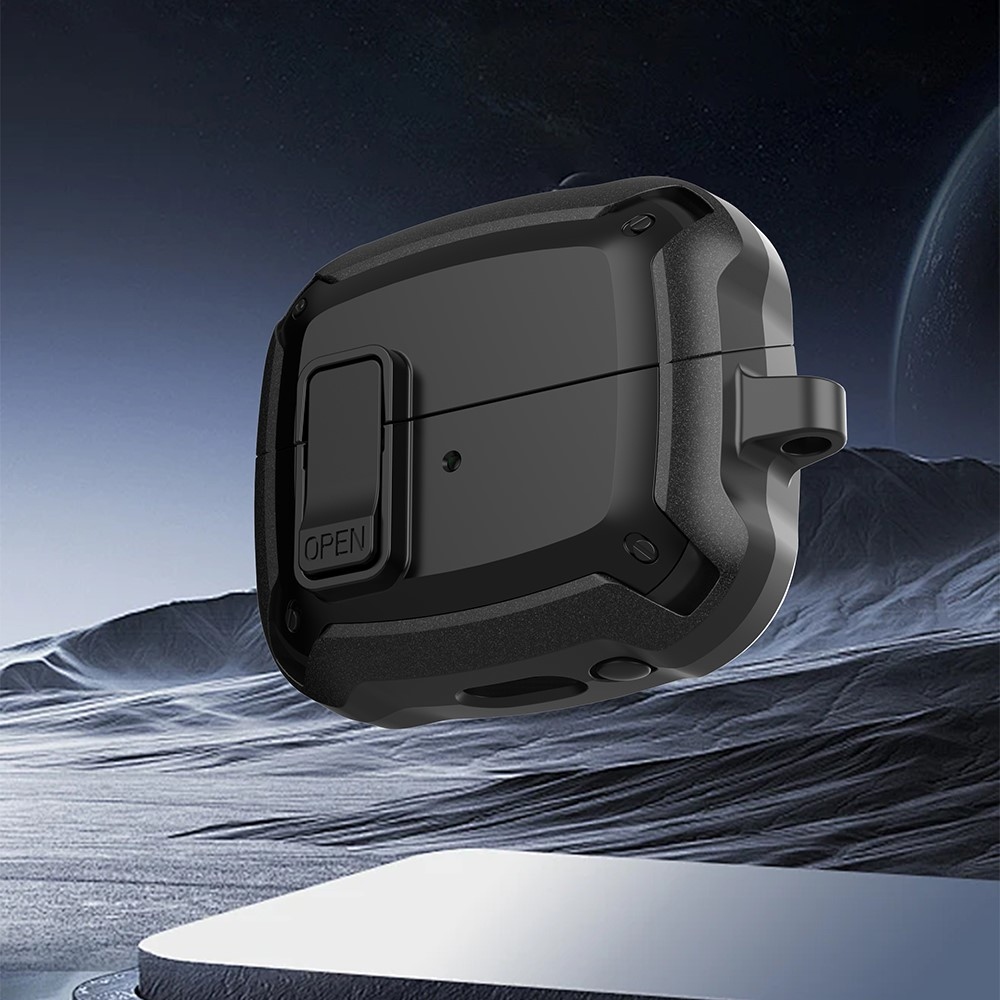 Buckles strapabíró tok a Samsung Galaxy Buds3 Pro/Buds3 készülékekhez – fekete