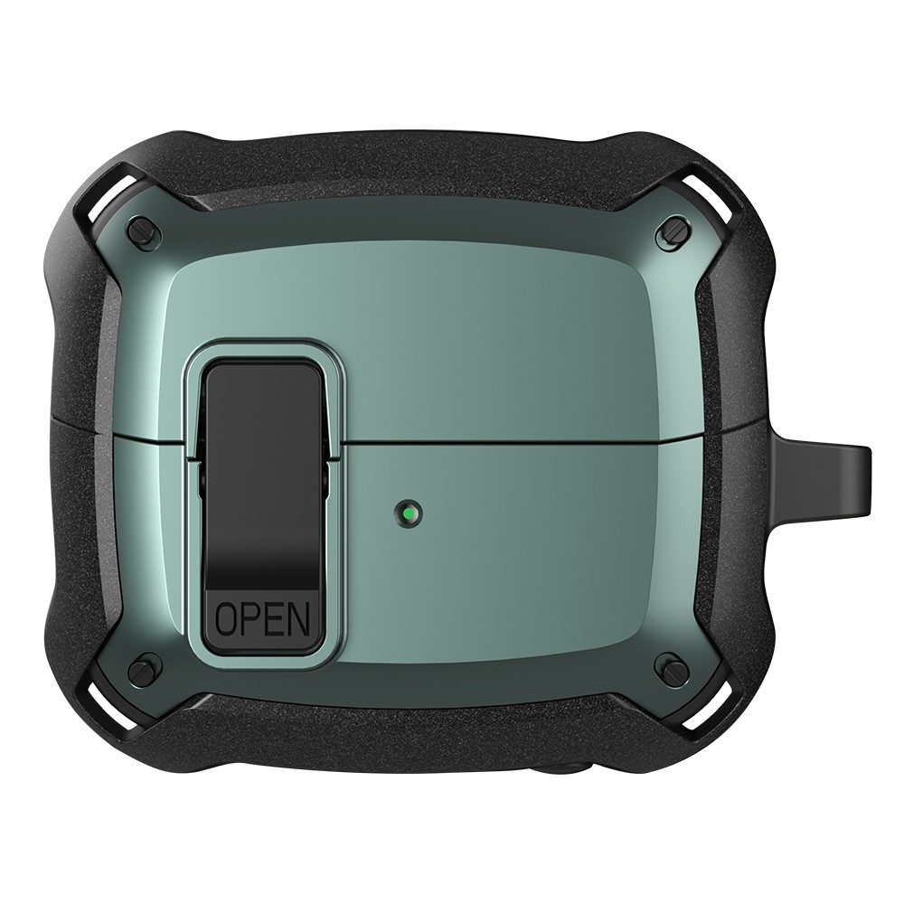 Buckles strapabíró tok a Samsung Galaxy Buds3 Pro/Buds3 készülékekhez – zöld