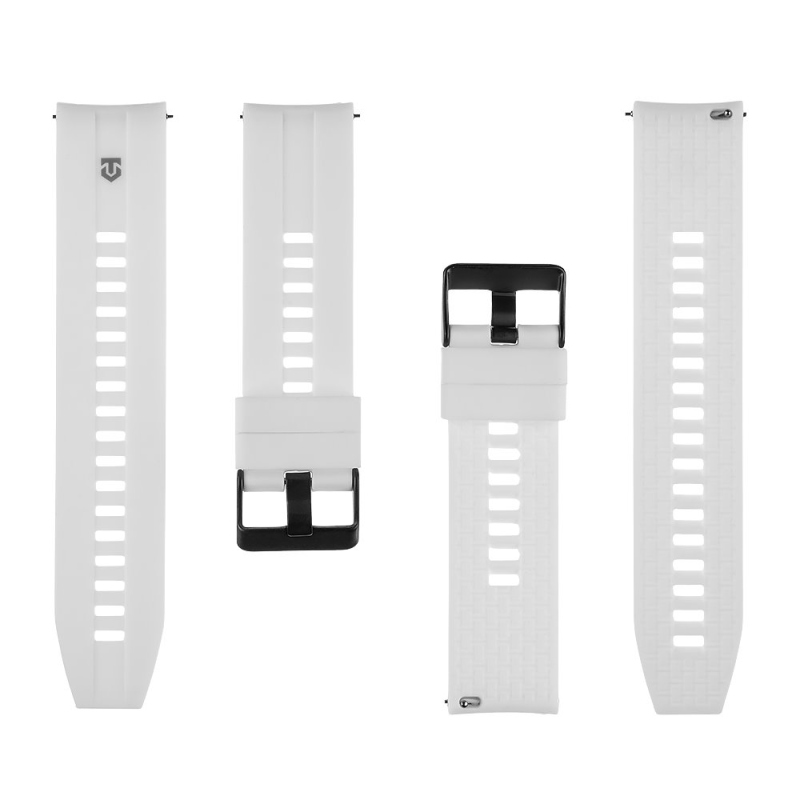 Taktikai gyorskioldó szilikon szíj 22mm fehér