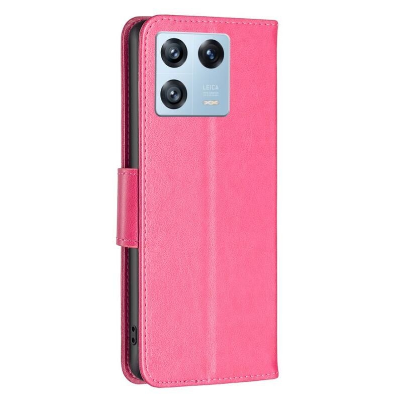 Pillangó könyv tok a Xiaomi 13 Pro-hoz - rózsaszínű