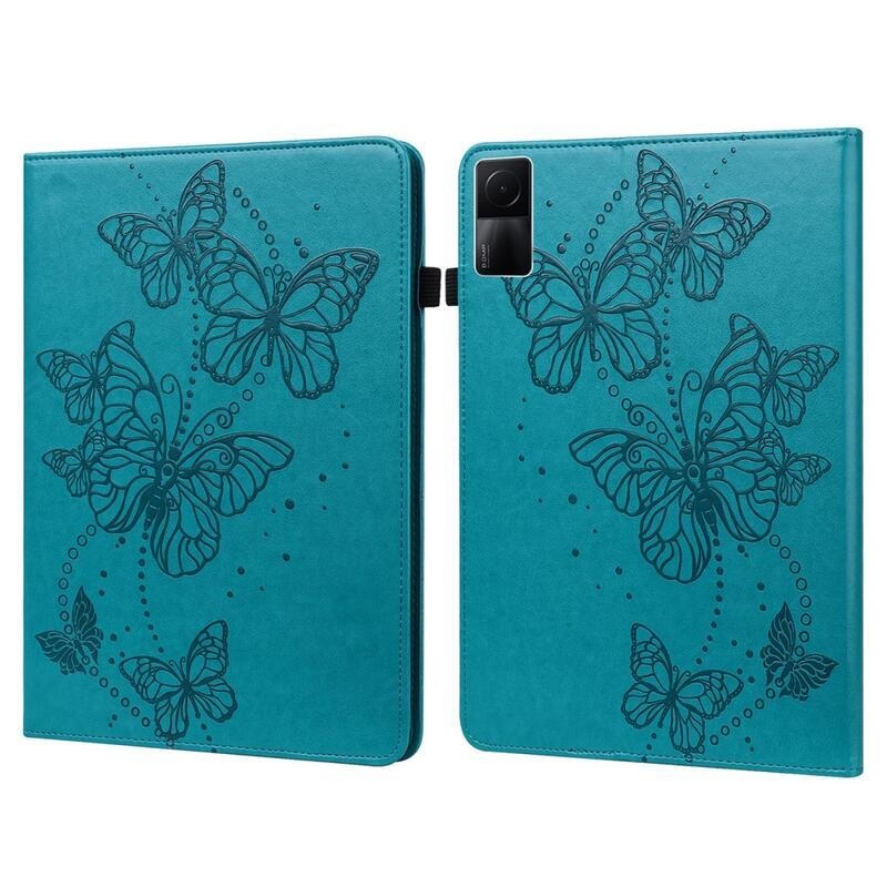 Pillangó záró tok Xiaomi Redmi Pad 10.6 tablethez - kék