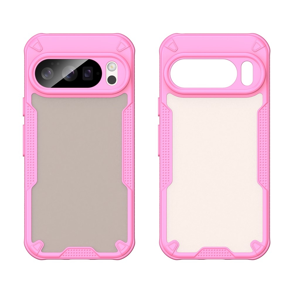 Tartós, matt borítás a Google Pixel 10 Pro/Pixel 10 készülékhez - rózsaszínű