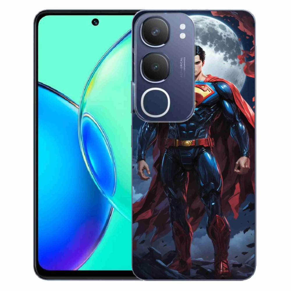 Gél borítás mmCase a Vivo Y19s készülékhez - superman