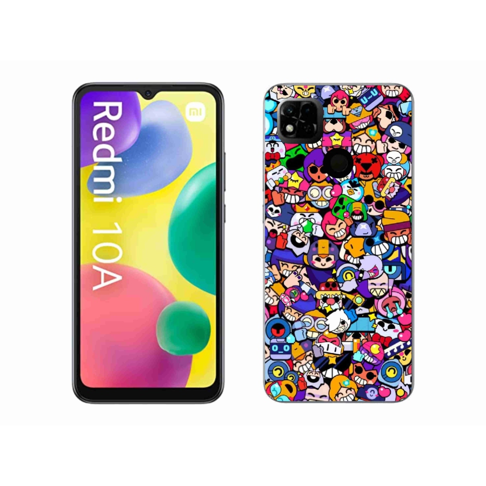 Gél borítás mmCase a Xiaomi Redmi 10A számára - brawl stars 2
