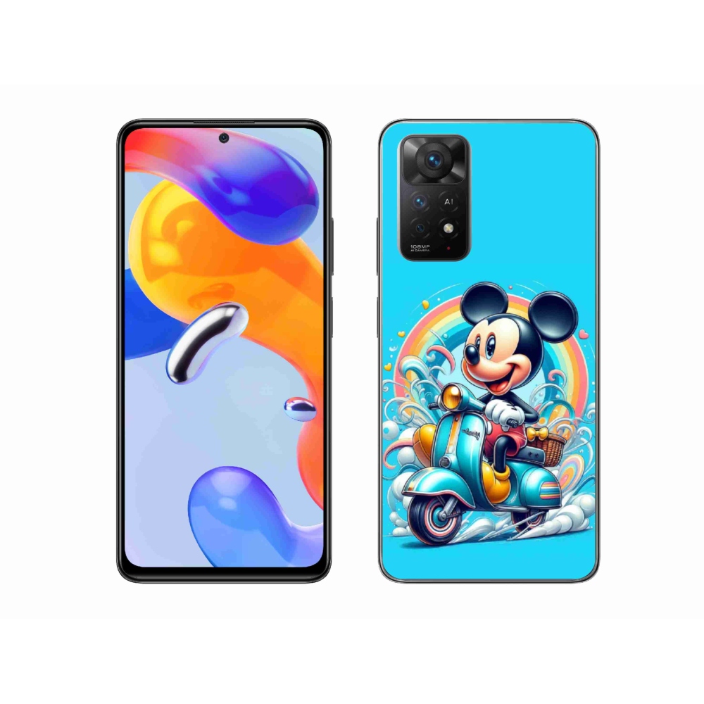 Gél borítás mmCase a Xiaomi Redmi Note 11 Pro 4G/5G-hez - mickey egér 2