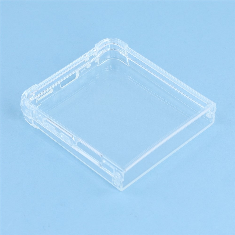 Átlátszó zselés tok megerősített sarkokkal Samsung Galaxy Z Flip7 5G készülékhez